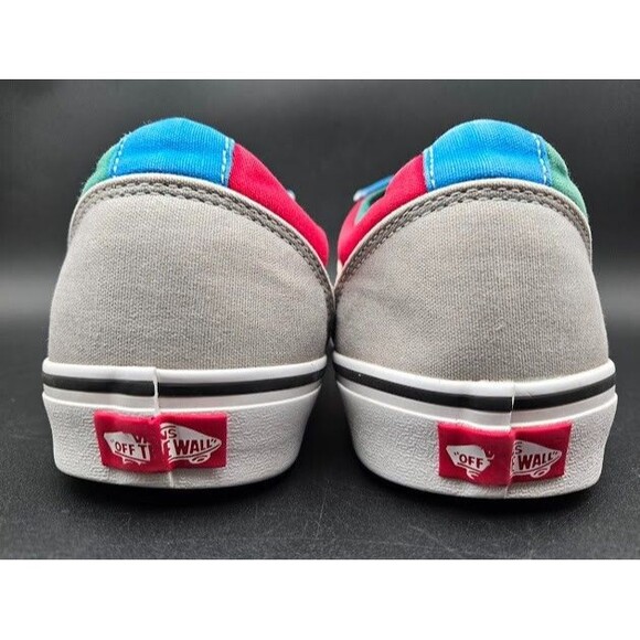 Vans Shoes Mens Size 10 Rally Drizzle Colorblock Low Top Sneakers Ward - Picture 4 of 9